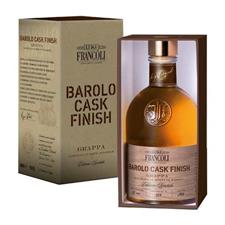 Francoli Grappa Invecchiata Barolo Cask Finish 40°cl.50 Astuccio