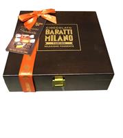 Baratti & Milano Scrigno Legno Dark Cioccolatini Fondenti gr.280