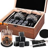 Cassetta Legno Whisky Set