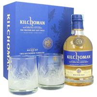 Kilchoman Machir Bay 46° cl.70 + 2 Bicchieri Cofanetto