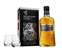 Highland Park 12 yo 40° cl.70 Special Park 2 Bicchieri