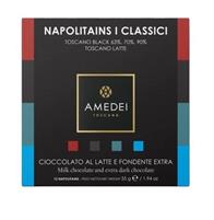 Amedei Scatolina Napolitains Latte e Fondente Extra gr.55