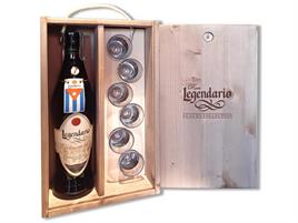 Legendario Confezione Il Chupido Elixir de Cuba 7 anni cl.70 Legno