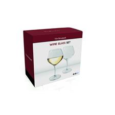 Vin Bouquet Copa Vino Blanco Cristal Bohemia Set 2 ml.280 Wine Glass