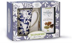 Regina di Fiori Mug Porcellana+Tisana Mago Merlino Scatola