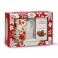 Regina di Fiori Mug Porcellana+Tisana Bacio di Biancaneve Scatola