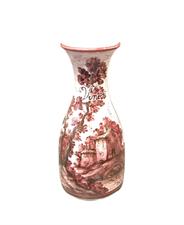 Caraffa Litro Paesaggio Bordeaux Ceramica di Castelli