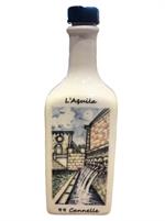 Bottiglia Ceramica L'Aquila Monumento delle 99 Cannelle cl.35