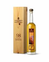 Magnoberta Historia Grappa 98 42° cl.70 Piemonte Cassa Legno