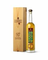 Magnoberta Historia Grappa 97 42° cl.70 Piemonte Cassa Legno