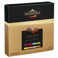 Valrhona Collection Grands Crus 32 Carres de Chocolat gr.160