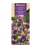 Stainer Tavoletta Cioccolato Fondente alla Violetta 50gr