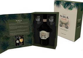 Naga Rum Gift Pack cl.70+ 2bc Indonesia