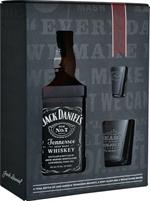 JACK DANIEL'S Cofan.1 bt.cl.70+2 bicchieri