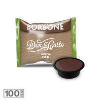 Caffè Borbone Don Carlo Decaffeinato 100 Capsule Lavazza a Modo Mio