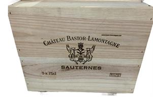 Sauternes Verticale Baston Lamontagne Cassa Legno 3 bottiglie