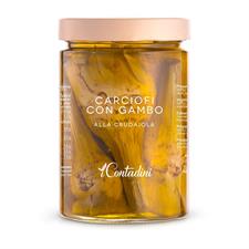 I Contadini Carciofi con Gambo alla Crudaiola gr.520