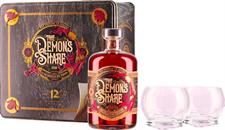 The Demon's Share 12y La Reconpensa Del Tempo +  Bicchieri Latta