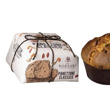 Borsari Panettone Classico Basso incarto Rustico Kg.1