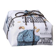 Borsari Panettone Gran Glassato alle Mandorle Rustico gr.1000