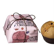 Borsari Panettone Frutti di Bosco & Mascarpone Rustico gr.1000