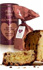 Poli Panettone Grappa Moscato Tubo Rame