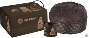 Fiasconaro Panettone Nero Sublime con Crema Cioccolato Kg.1