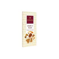 Domori Tavoletta Cioccolato Bianco Caramello e Noci Pecan gr.75