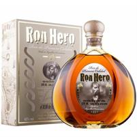 Ron Hero anejo 21 anos Solera 42° cl.70 Rep.Dominicana