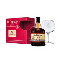 El Dorado 12 Years Old + Bicchiere 40° cl.70 Guyana