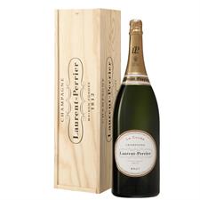 Laurent Perrier Jeroboam La Cuvèe Brut 12° cl.300 Cassa Legno