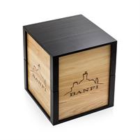 Banfi Tavolo Scacchi 9 Bottiglie 3 Bru+3Fon+3RDM Legno