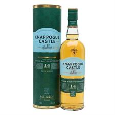 Knappogue Castle 14y 46° cl.70 Single Malt Irish Whiskey Tubo